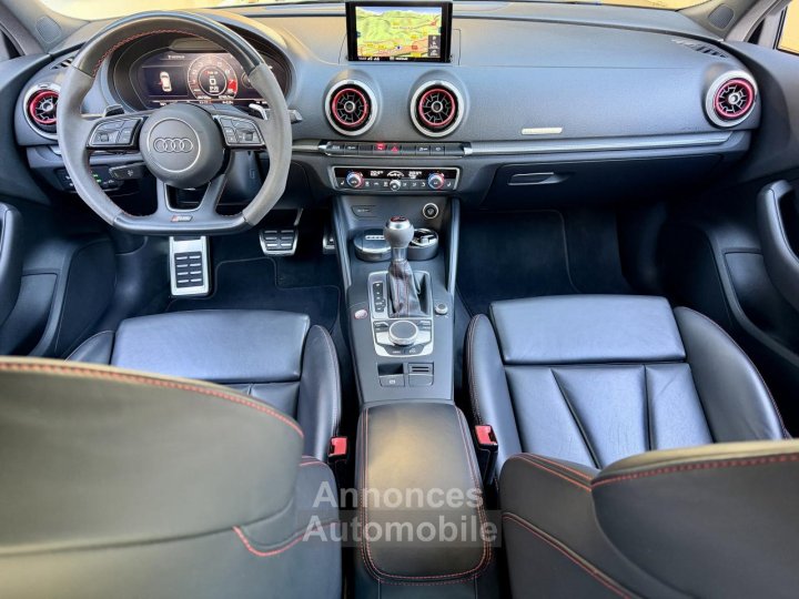 Audi RS3 SPORTBACK Quattro 25 tfsi 400cv non import&eacute;e Ph2 - 9