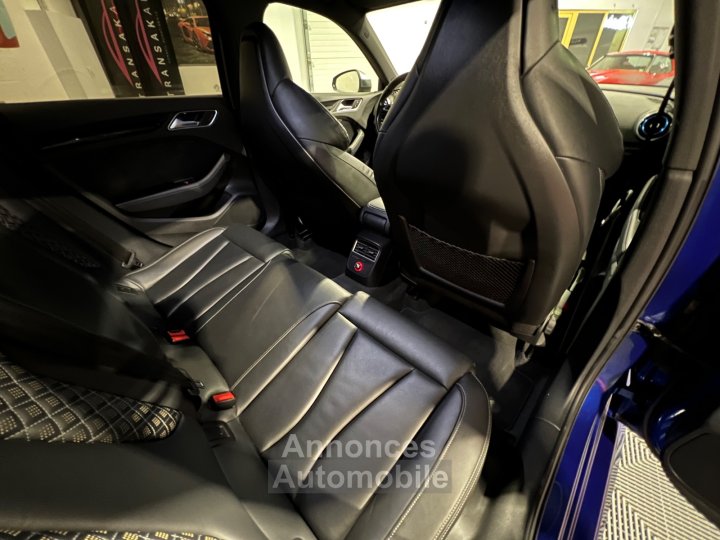 Audi RS3 SPORTBACK 25 TFSI 367 ch Quattro S tronic 7 - 18