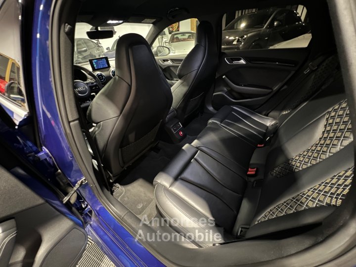 Audi RS3 SPORTBACK 25 TFSI 367 ch Quattro S tronic 7 - 21
