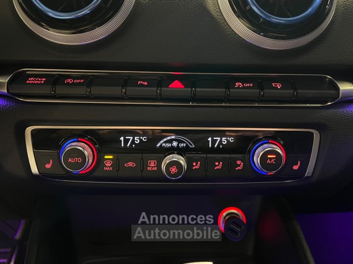 Audi RS3 SPORTBACK 25 TFSI 367 ch Quattro S tronic 7 - 26