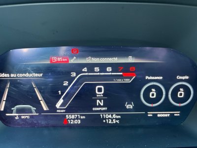 Audi RS3 SPORTBACK 25 TFSI 400 S tronic 7 Quattro IMMAT FR GRIS NARDO FREINS CERAMIQUE TOIT OUVRANT BANGOLUFSEN BECQUET CARBONE GARANTIE 12 MOIS   - 15