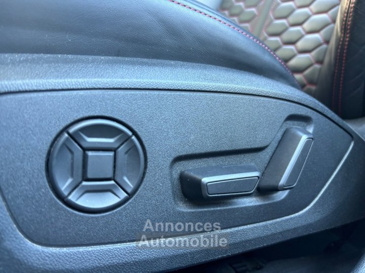 Audi RS3 SPORTBACK 25 TFSI 400 S tronic 7 Quattro IMMAT FR GRIS NARDO FREINS CERAMIQUE TOIT OUVRANT BANGOLUFSEN BECQUET CARBONE GARANTIE 12 MOIS - 22