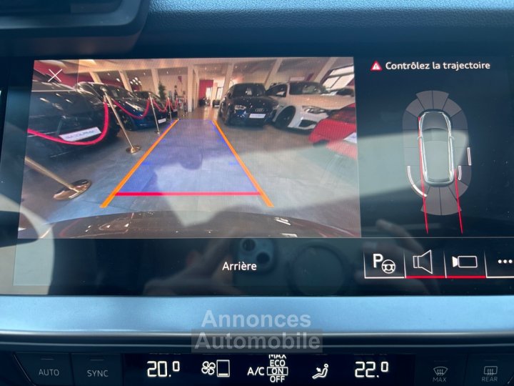 Audi RS3 SPORTBACK 25 TFSI 400 S tronic 7 Quattro IMMAT FR GRIS NARDO FREINS CERAMIQUE TOIT OUVRANT BANGOLUFSEN BECQUET CARBONE GARANTIE 12 MOIS - 24