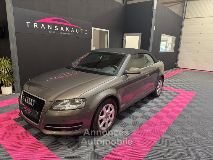 Audi A3 CABRIOLET 12 TFSI 105 Ambition / Carnet entretien / Toutes factures - 1