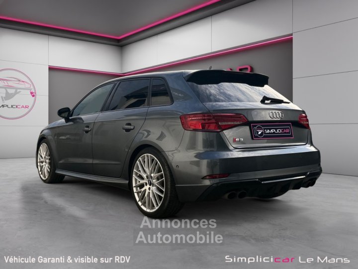Audi S3 SPORTBACK 20 TFSI 310 S tronic 7 Quattro Garantie 12 Mois - 3