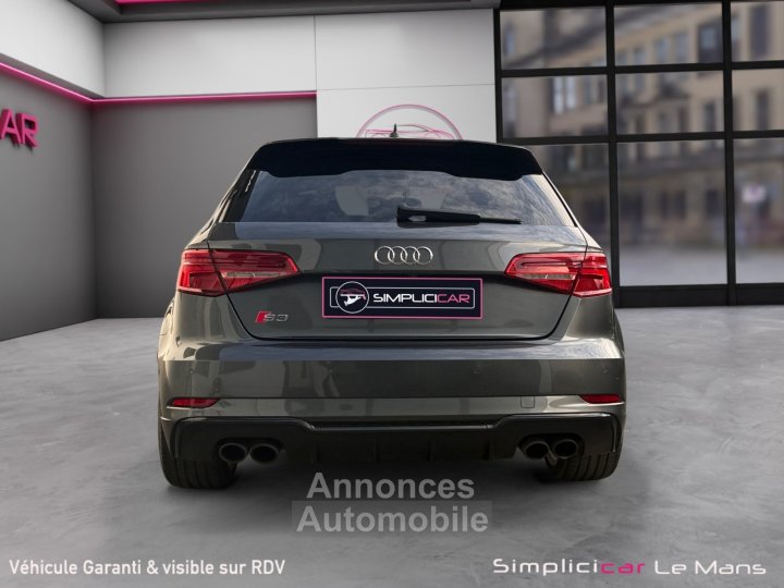 Audi S3 SPORTBACK 20 TFSI 310 S tronic 7 Quattro Garantie 12 Mois - 7