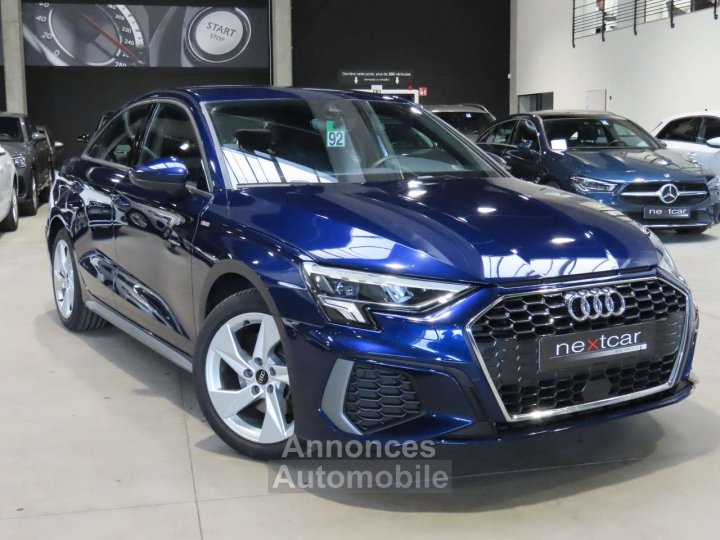 Audi A3 35TFSi Sedan SLine STronic LED-CUIR-NAVI-CAMERA - 2