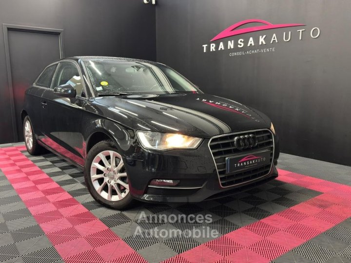 Audi A3 16 TDI 110ch Ambition Luxe S tronic 7 ORIGINE FRANCE DISTRIBUTION À JOUR RÉVISION - 1
