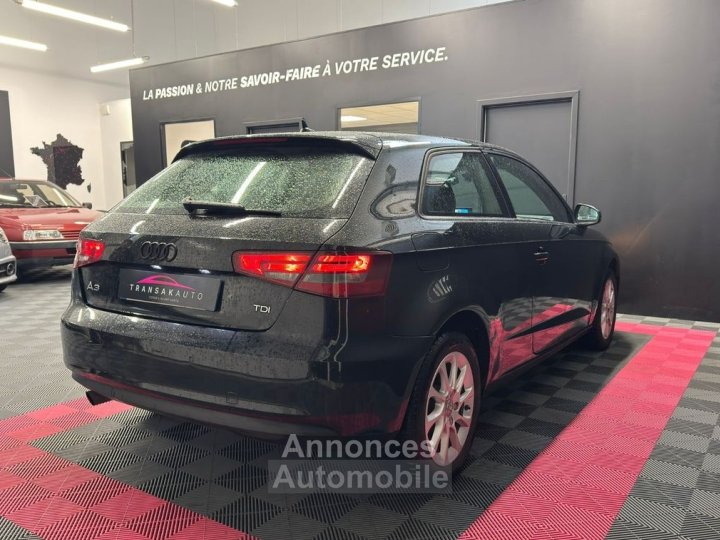 Audi A3 16 TDI 110ch Ambition Luxe S tronic 7 ORIGINE FRANCE DISTRIBUTION À JOUR RÉVISION - 9