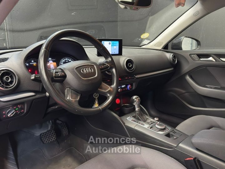 Audi A3 16 TDI 110ch Ambition Luxe S tronic 7 ORIGINE FRANCE DISTRIBUTION À JOUR RÉVISION - 11