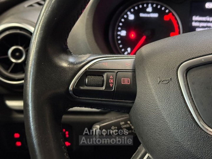 Audi A3 16 TDI 110ch Ambition Luxe S tronic 7 ORIGINE FRANCE DISTRIBUTION À JOUR RÉVISION - 20