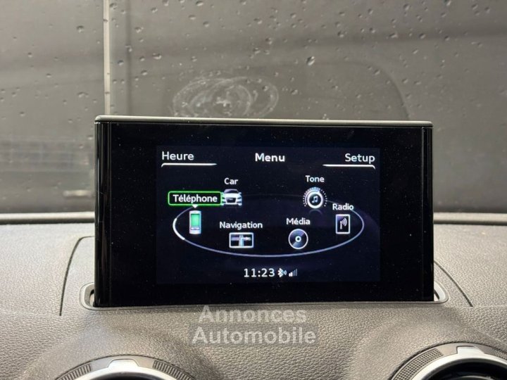 Audi A3 16 TDI 110ch Ambition Luxe S tronic 7 ORIGINE FRANCE DISTRIBUTION À JOUR RÉVISION - 27