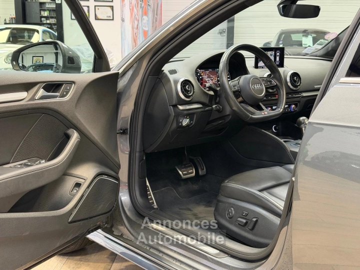 Audi A3 III (2) Sportback 14 TFSI E-TRON 204 S-Line S Tronic 6 Full Options - 7