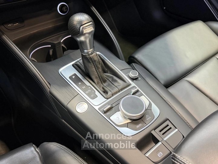 Audi A3 III (2) Sportback 14 TFSI E-TRON 204 S-Line S Tronic 6 Full Options - 12