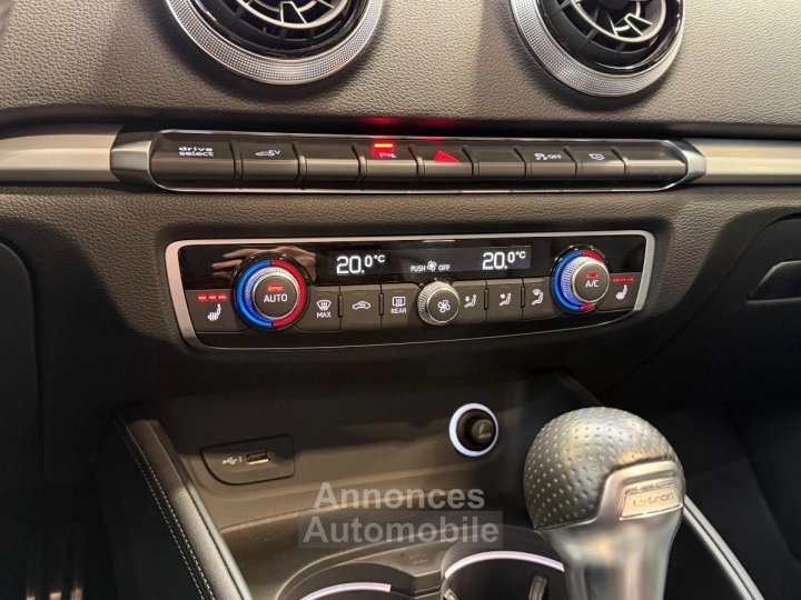 Audi A3 III (2) Sportback 14 TFSI E-TRON 204 S-Line S Tronic 6 Full Options - 13