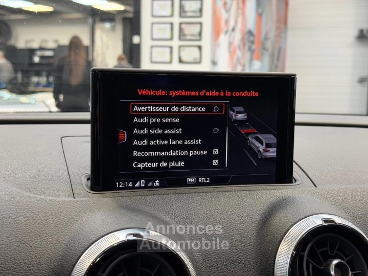 Audi A3 III (2) Sportback 14 TFSI E-TRON 204 S-Line S Tronic 6 Full Options - 16