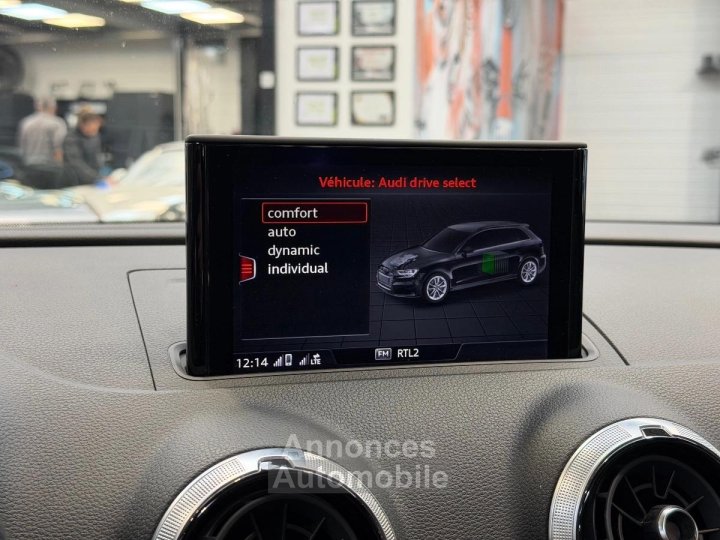 Audi A3 III (2) Sportback 14 TFSI E-TRON 204 S-Line S Tronic 6 Full Options - 18