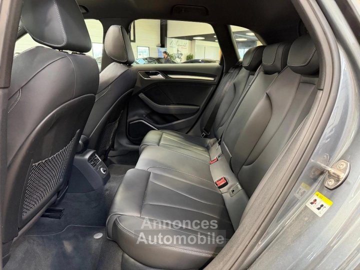 Audi A3 III (2) Sportback 14 TFSI E-TRON 204 S-Line S Tronic 6 Full Options - 19