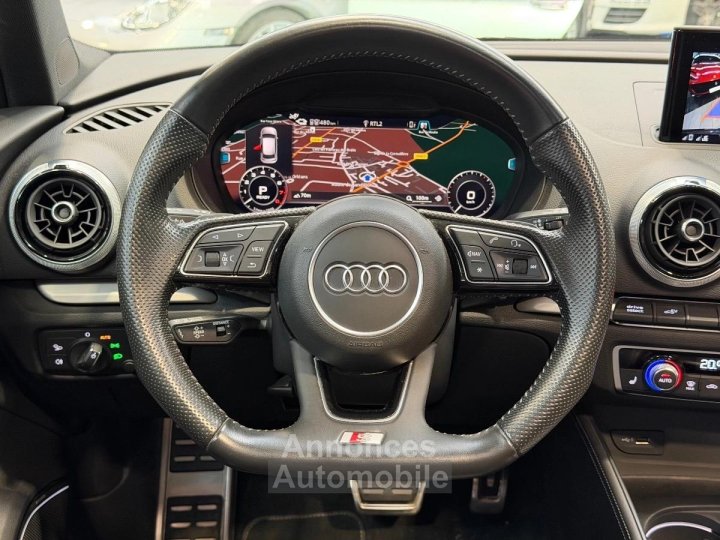 Audi A3 III (2) Sportback 14 TFSI E-TRON 204 S-Line S Tronic 6 Full Options - 25