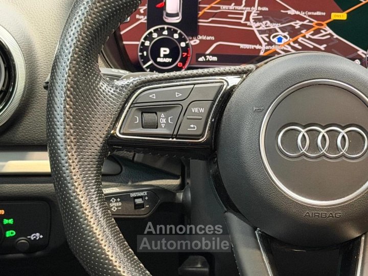 Audi A3 III (2) Sportback 14 TFSI E-TRON 204 S-Line S Tronic 6 Full Options - 26