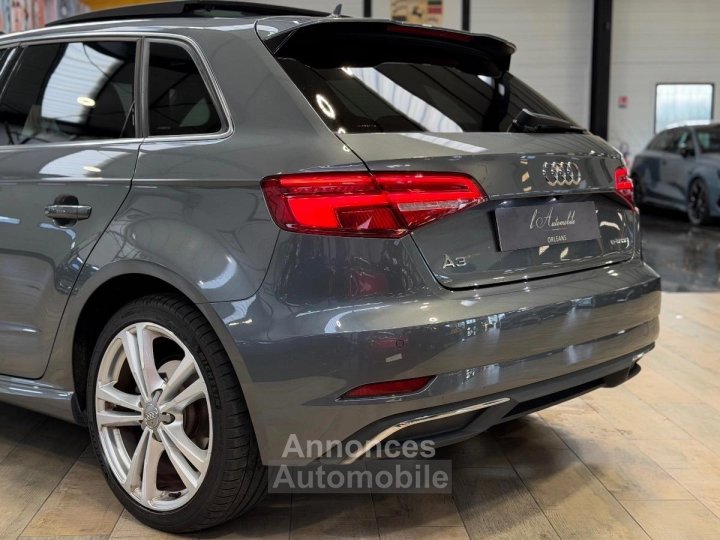 Audi A3 III (2) Sportback 14 TFSI E-TRON 204 S-Line S Tronic 6 Full Options - 41