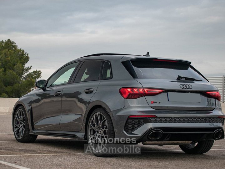 Audi RS3 SportBack Performance Edition 1 of 300 - Malus pay&eacute; - Carte grise fran&ccedil;aise - TVA apparente - 998 &euro;/mois - Toit pano, audio B&O - 6