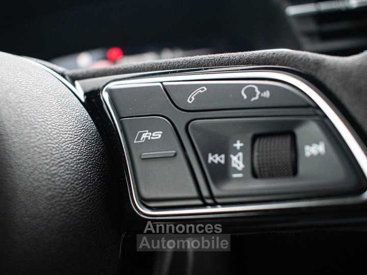 Audi RS3 SportBack Performance Edition 1 of 300 - Malus pay&eacute; - Carte grise fran&ccedil;aise - TVA apparente - 998 &euro;/mois - Toit pano, audio B&O - 23