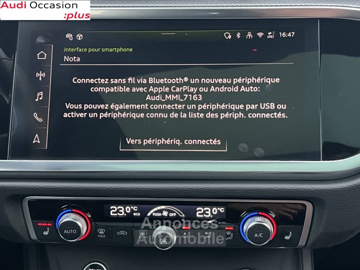 Audi Q3 35 TDI 150 ch S tronic 7 S line plus - 12