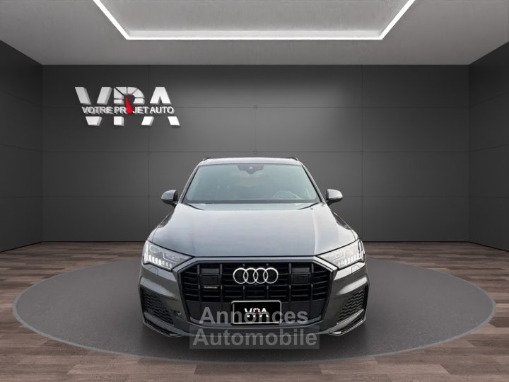 Audi Q7 Technik S Line &bull; 55 TFSI-E 30 V6 380ch &bull; 7 places &bull; Cam&eacute;ra 360&deg; &bull; B&amp;O &bull; Toit panoramique &bull; Si&egrave;ges ventil&eacute;s &bull; Affichage t&ecirc;te haute - 2