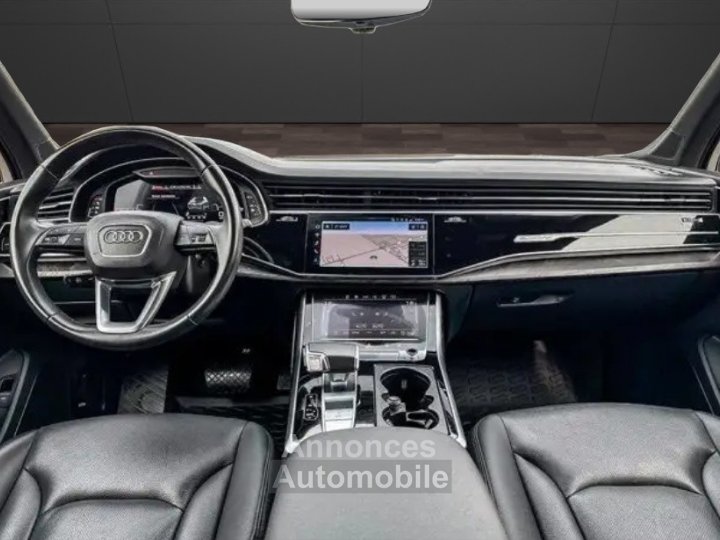 Audi Q7 Technik S Line &bull; 55 TFSI-E 30 V6 380ch &bull; 7 places &bull; Cam&eacute;ra 360&deg; &bull; B&amp;O &bull; Toit panoramique &bull; Si&egrave;ges ventil&eacute;s &bull; Affichage t&ecirc;te haute - 11