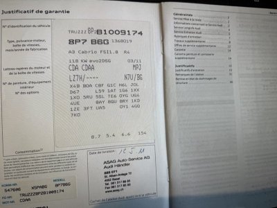 Audi A3 CABRIOLET 18 TFSI 160CH AMBITION S TRONIC 7 - 12