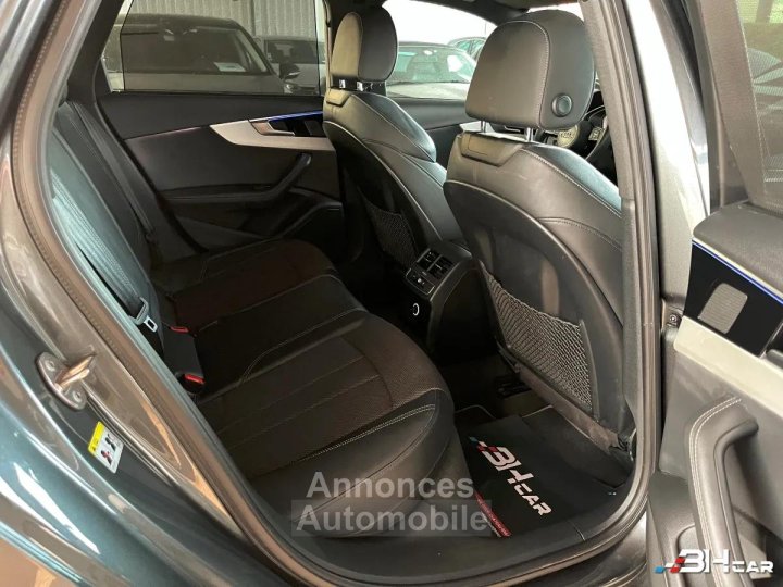 Audi A4 AVANT 35 TDI 163 S-LINE S-TRONIC - Entretien - Toit ouvrant - Caméra - Siège chauffant - 16