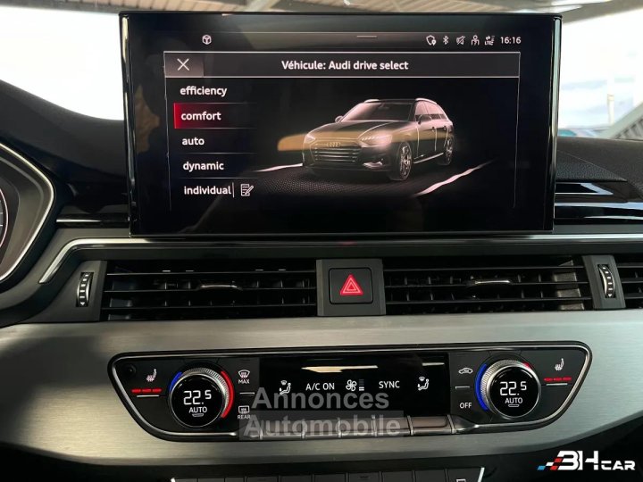 Audi A4 AVANT 35 TDI 163 S-LINE S-TRONIC - Entretien - Toit ouvrant - Caméra - Siège chauffant - 23