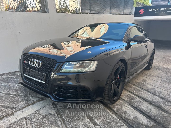 Audi RS5 - 42 - V8 - Full Black - Suivie Entretien Parfait -Siéges Baquet - Quattro - 2012 - 1