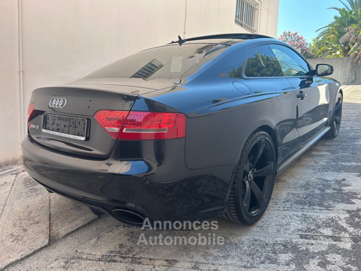Audi RS5 - 42 - V8 - Full Black - Suivie Entretien Parfait -Siéges Baquet - Quattro - 2012 - 3