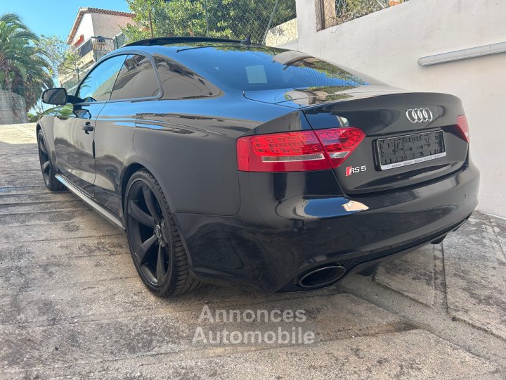 Audi RS5 - 42 - V8 - Full Black - Suivie Entretien Parfait -Siéges Baquet - Quattro - 2012 - 4