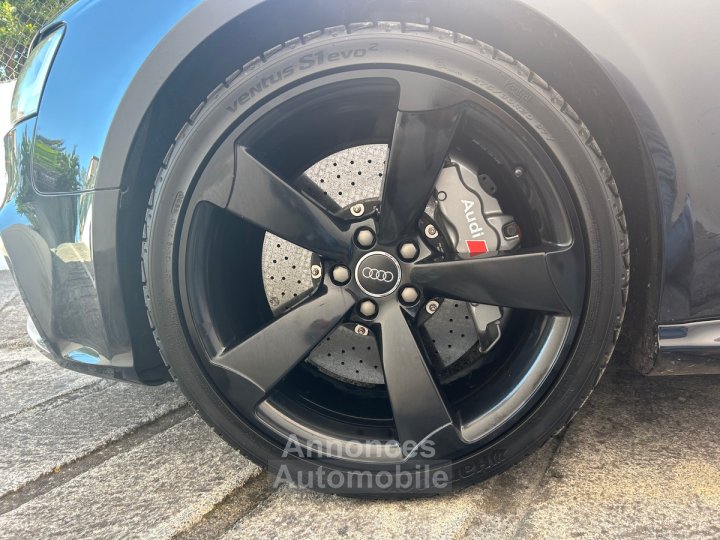 Audi RS5 - 42 - V8 - Full Black - Suivie Entretien Parfait -Siéges Baquet - Quattro - 2012 - 6