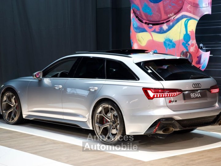 Audi RS6 C8 PERFORMANCE QUATTRO 630cv | 1ère Main Origine FR B&O 3D CarPlay Soft close HUD À partir de 1489-mois - 3