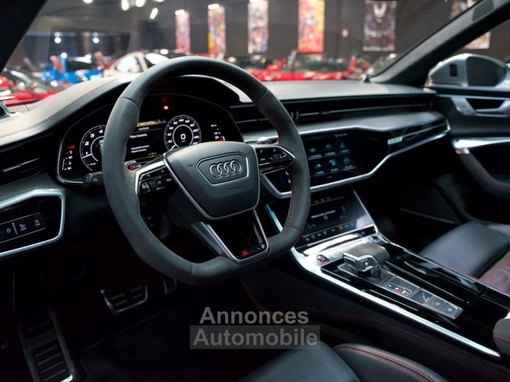 Audi RS6 C8 PERFORMANCE QUATTRO 630cv | 1ère Main Origine FR B&O 3D CarPlay Soft close HUD À partir de 1489-mois - 5