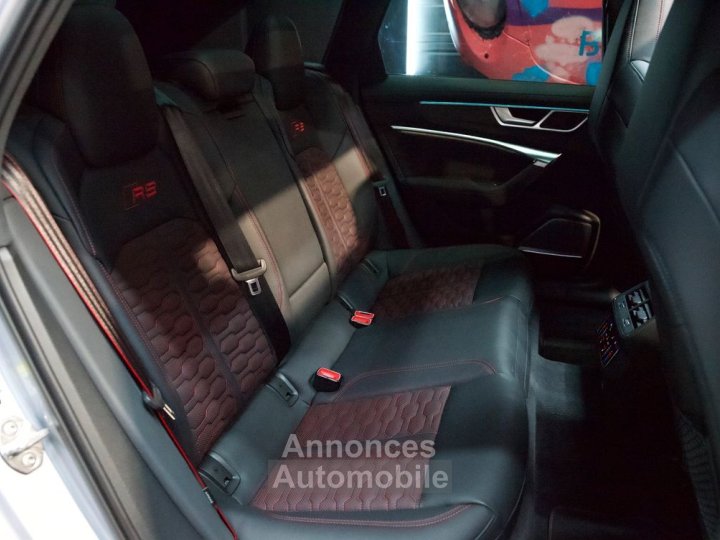 Audi RS6 C8 PERFORMANCE QUATTRO 630cv | 1ère Main Origine FR B&O 3D CarPlay Soft close HUD À partir de 1489-mois - 13