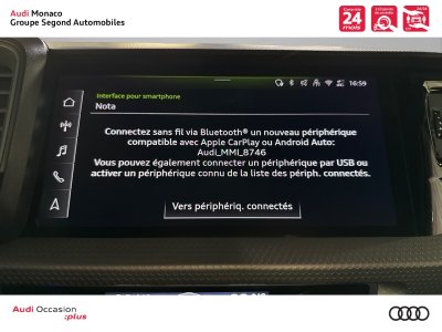 Audi A1 Sportback 30 TFSI 116 ch S tronic 7 S Line Plus - 11