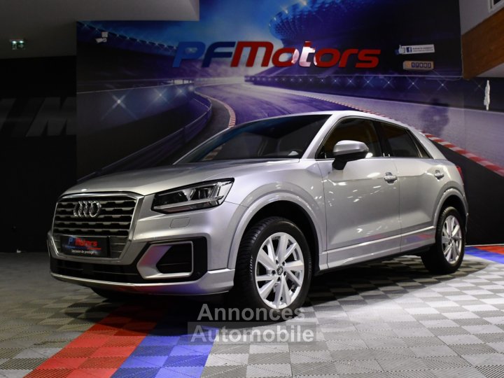 Audi Q2 Sport 35 TFSI 150 S-Tronic GPS Virtual Cuir Caméra ACC Pré Sense Car Play LED Hayon JA 17 - 1
