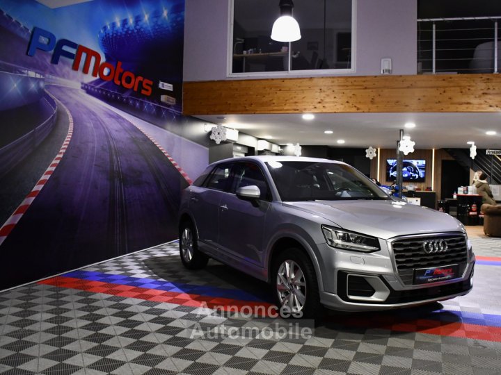 Audi Q2 Sport 35 TFSI 150 S-Tronic GPS Virtual Cuir Caméra ACC Pré Sense Car Play LED Hayon JA 17 - 8