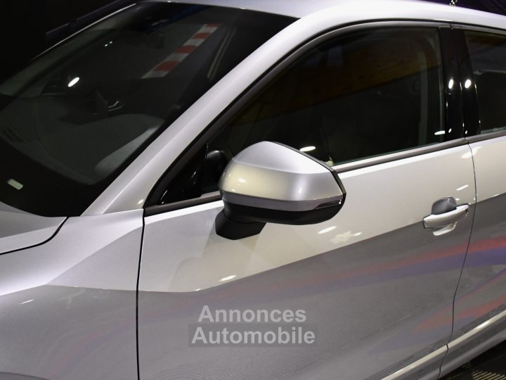 Audi Q2 Sport 35 TFSI 150 S-Tronic GPS Virtual Cuir Caméra ACC Pré Sense Car Play LED Hayon JA 17 - 10