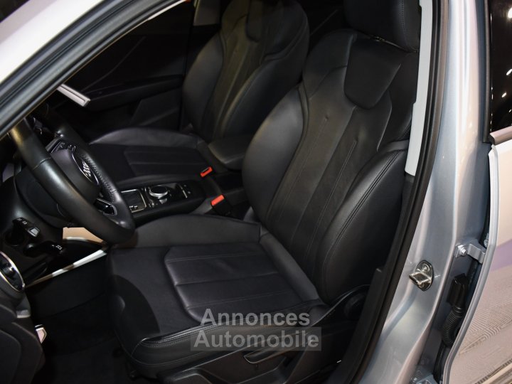 Audi Q2 Sport 35 TFSI 150 S-Tronic GPS Virtual Cuir Caméra ACC Pré Sense Car Play LED Hayon JA 17 - 13