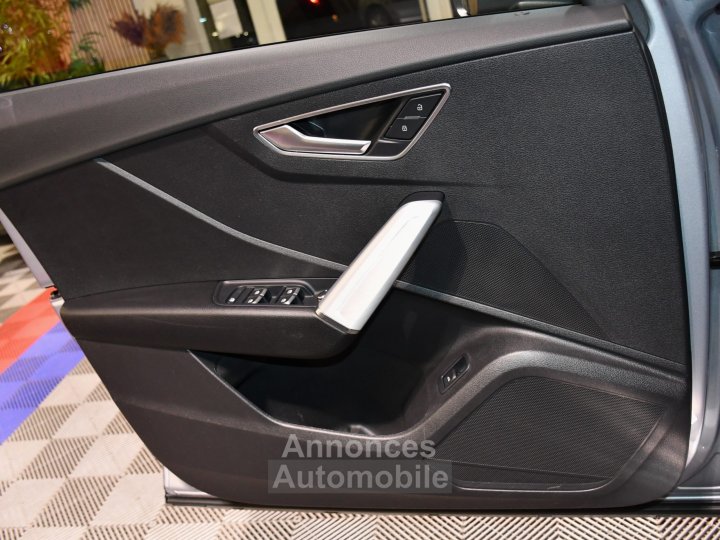 Audi Q2 Sport 35 TFSI 150 S-Tronic GPS Virtual Cuir Caméra ACC Pré Sense Car Play LED Hayon JA 17 - 19