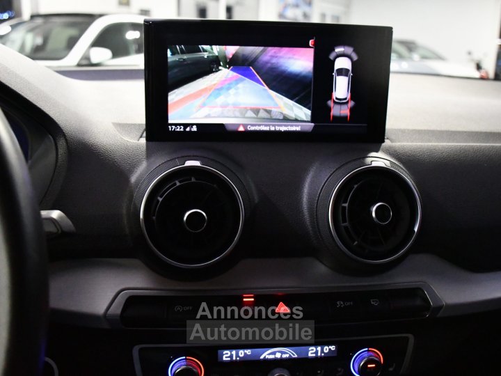 Audi Q2 Sport 35 TFSI 150 S-Tronic GPS Virtual Cuir Caméra ACC Pré Sense Car Play LED Hayon JA 17 - 23