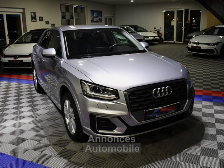 Audi Q2 Sport 35 TFSI 150 S-Tronic GPS Virtual Cuir Caméra ACC Pré Sense Car Play LED Hayon JA 17 - 27