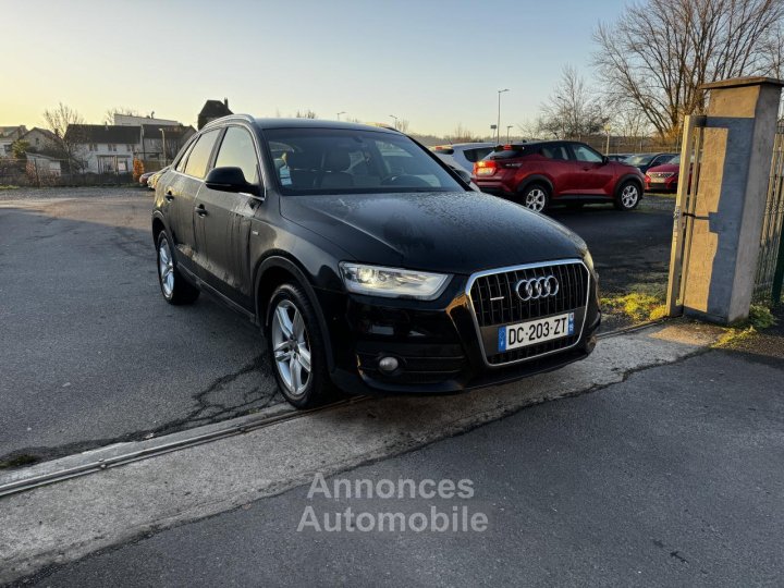 Audi Q3 Quattro 20 TDI DPF - 140 Bva Business line Gps + Clim + Radar AR - 7