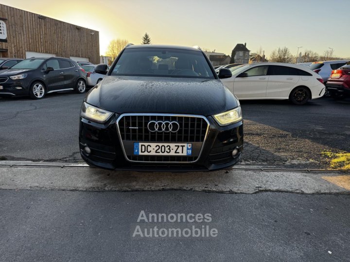 Audi Q3 Quattro 20 TDI DPF - 140 Bva Business line Gps + Clim + Radar AR - 8